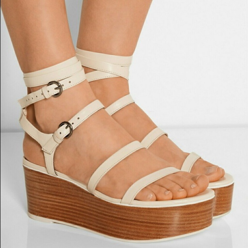 Tibi Aiko Flatform Sandals